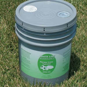 Athletic Specialties Supreme White Paint - 5 Gallon Bucket