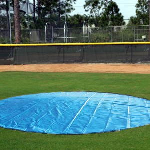 18 oz Vinyl 18' Diameter Base/Small Mound Tarp