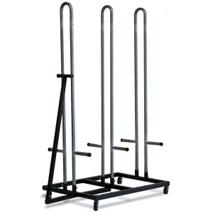 3-Stack Shoulder Pad Storage Rack