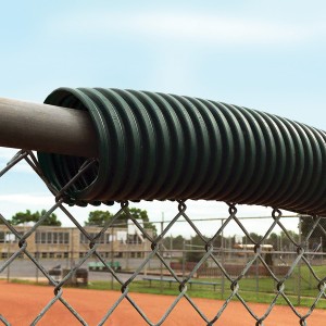 Forest Green Poly-Cap Fence Topper