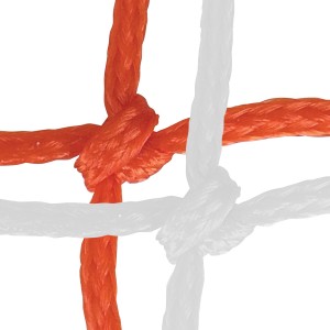 6MM 8' H x 24' W x 4' D x 10' B Braided Soccer Net