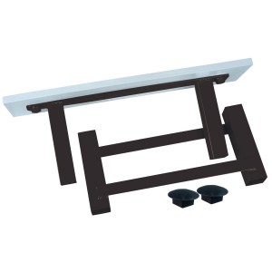Dual Stanchion Removable Pitching Rubber – 18”