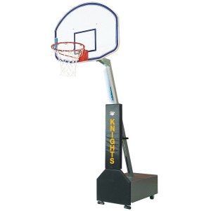 Bison Clubcourt&trade;Portable Adjustable Basketball System-Fibe