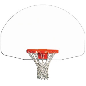 Gared Fan-Shaped Indoor/Outdoor Steel Recreational Backboard