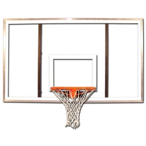 Gared 42'' X 60'' Clear Acrylic Outdoor Recreational Backboard