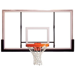 Gared 42'' X 72'' Glass Outdoor Recreational Backboard