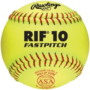 Rawlings ASA RIF Level 2 Low Compression Fastpitch Softballs