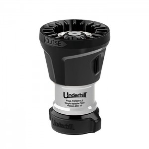 Magnum™ Ultra Max Full Throttle Silver 1" Variable Flow Hose Nozzle