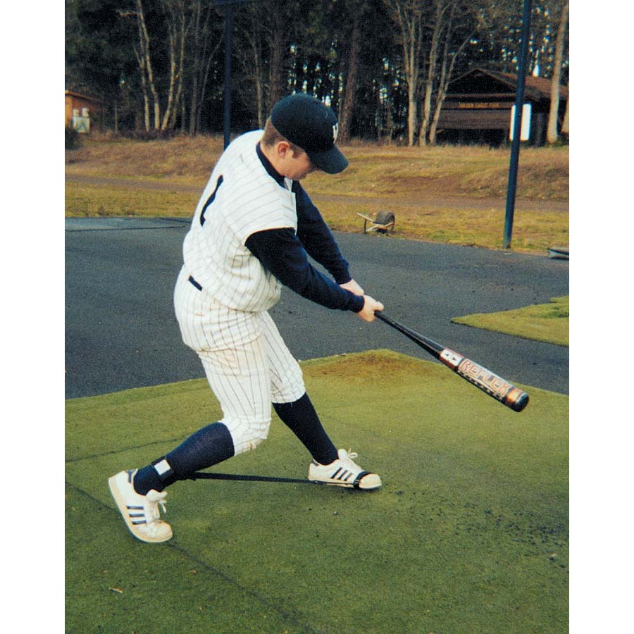 Baseball Perfect Stride Hitting Training Aid (résout le dépassement, la traction et la poussée