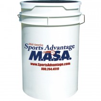 M.A.S.A. Ball Bucket With Padded Seat