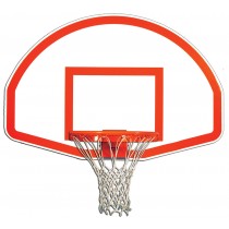 Gared Fan Shaped Indoor/Outdoor Aluminum Recreational Backboard