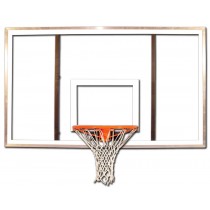 Gared 42'' X 60'' Clear Acrylic Outdoor Recreational Backboard