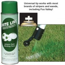 White Line Athletic Field Paint - Turf Green