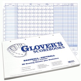 Glover's 30 Game Score Sheets With Stats