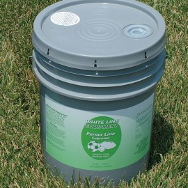 Athletic Specialties Supreme White Paint - 5 Gallon Bucket