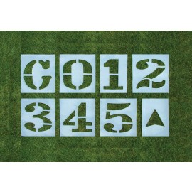 3' T x 30'' W Standard Football Stencil Kit