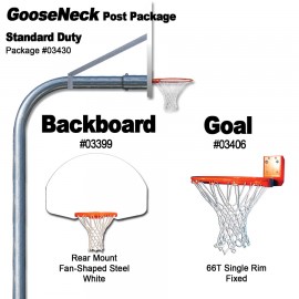 Gared Standard Duty Rear Mount Gooseneck Package