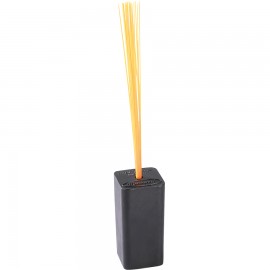 Black Base Plug with Orange Bristles