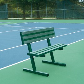 Jaypro 4' Courtside Tennis Bench