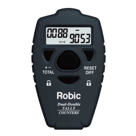 ROBIC M-467 Dual Double Pitch & Tally Counter