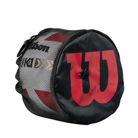 Wilson Red and Black Volleyball Single Ball Bag