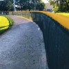 Yellow Poly Fence Topper