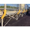 Yellow Poly-Cap® Fence Topper