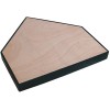 3'' In-Ground Home Plate With Wood Core