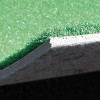 Sports Turf 6’ x 12’ Baseball Mat with Painted Home Plate – Green/Clay