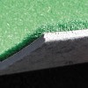 Sports Turf 6’ x 12’ Baseball Mat with Permanent Home Plate – Green/Clay