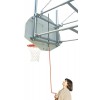 Bison ZipCrank™ Goal Height Adjuster-Tall Glass Board