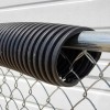 Black Poly-Cap Fence Topper