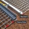 Stadium Series Rigid Drag Mat 6' W x 18" D with Standard Attachment Bar