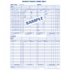 Glover's Basketball Scoring & Stat Refill Sheets