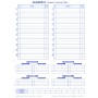 Dugout Line Up Chart Insert (30 charts)