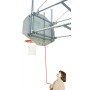 Bison ZipCrank™ Goal Height Adjuster-Tall Glass Board