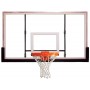 Gared 42'' X 60'' Glass Outdoor Recreational Backboard
