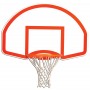 Gared Rear Mount Fan-Shaped In/Out Steel Recreational Backboard